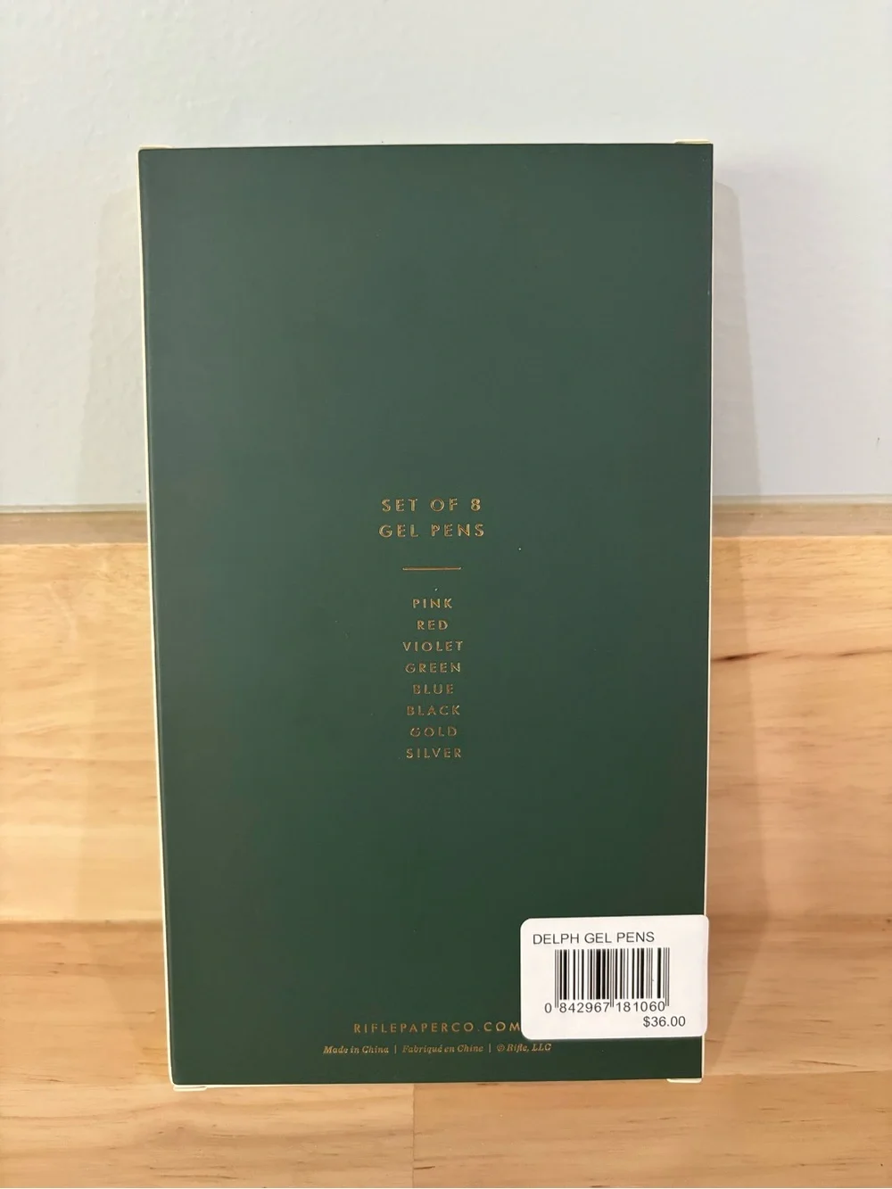 Rifle Paper Co. Gel Pen Set Of 8